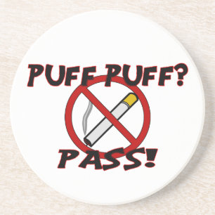 Puff Puff Pass Zandsteen Onderzetter