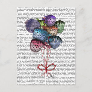 Puffer Fish-ballonnen Briefkaart