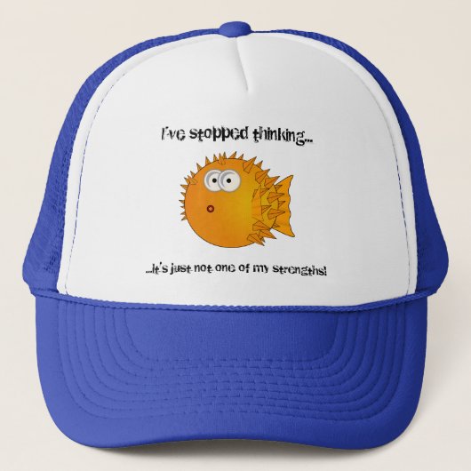 Puffer fish - grappige verhalen trucker pet (Voorkant)