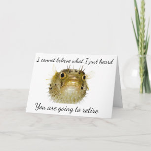 PUFFER FISH IS ENTHOUSIAST DAT JE ** MET PENSIOEN KAART