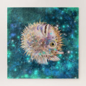 Puffer Fish Jigsaw Puzzle Puffer (Horizontal)