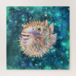 Puffer Fish Jigsaw Puzzle Puffer<br><div class="desc">Puffer Fish Jigsaw Puzzles Beautiful Underwater Life - MIGNED Peinture Design</div>