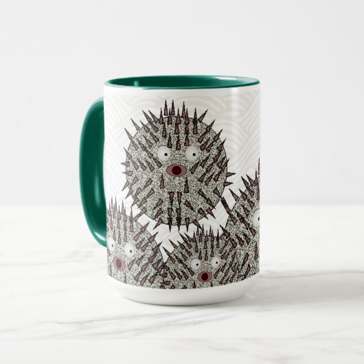 Puffer Fish Mug (Devant gauche)