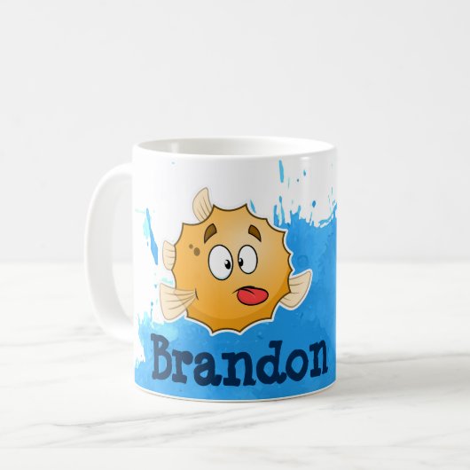 Puffer Fish Mug (Devant gauche)