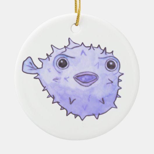Puffer Fish Ornament (Voorkant)