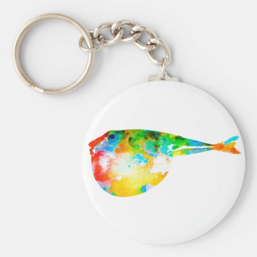 Puffer Fish Sleutelhanger (Voorkant)