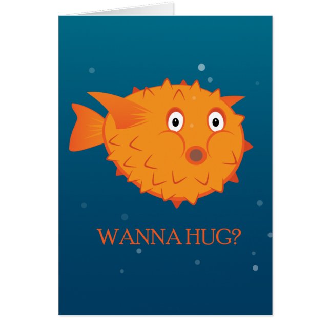Puffer fish wil knuffelen (Voorkant)