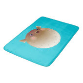 Puffer-vis Badmat (Gekanteld)