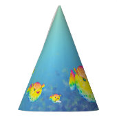 Puffer-vis Feesthoedjes (Links)