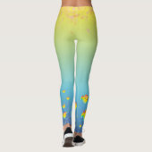 Puffer-vis Leggings (Achterkant)