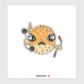 Pufferfish Sticker (Vel)