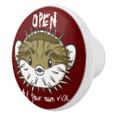 Puffervis Keramische Knop (Rechts)