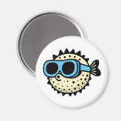 Puffervis Magneet (Voorkant / Achterkant)