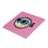 Puffervis Tegeltje (Zijkant)