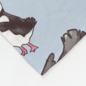 Puffin Baby Fleece Blanket (Hoek)