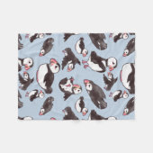 Puffin Baby Fleece Blanket aanpassen (Voorkant (Horizontaal))