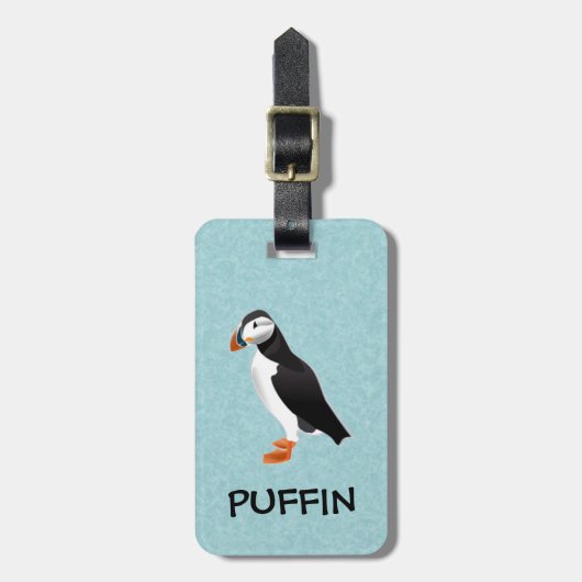 puffin bagagelabel (Voorkant verticaal)