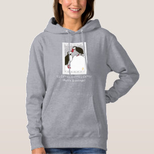 Puffin Begroetingen Basic Sweater met Kap Hoodie