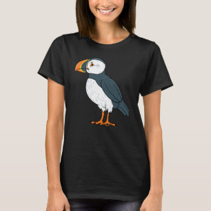 Puffin Bird Funny IJsland SeaBird Lover Gift Manne T-shirt