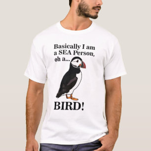 Puffin Bird Seabird Grappig T-shirt