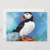 Puffin Bonne carte d'anniversaire (Dos)