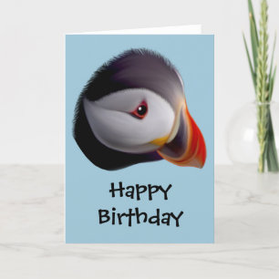 Puffin Bonne carte d'anniversaire