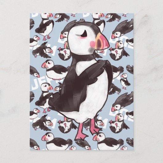 Puffin-Briefkaart Briefkaart (Voorkant)