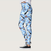 Puffin Cute Atlantic Seabird Leggings (Links)