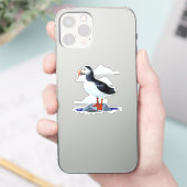 Puffin Cute Atlantic Seabird Sticker (Telefoon)