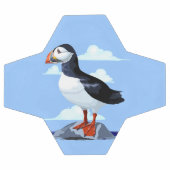 Puffin Cute Oiseau de mer Atlantique (Plat)