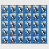Puffin Days Cadeaupapier (Vlak)