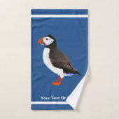 Puffin de l'Atlantique (Serviette à main)