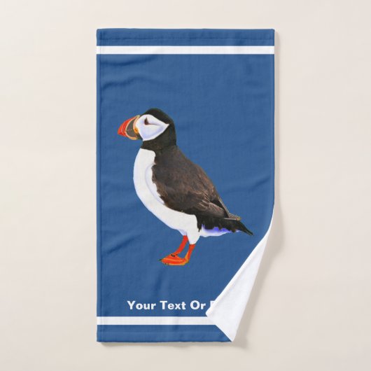 Puffin de l'Atlantique (Serviette à main)