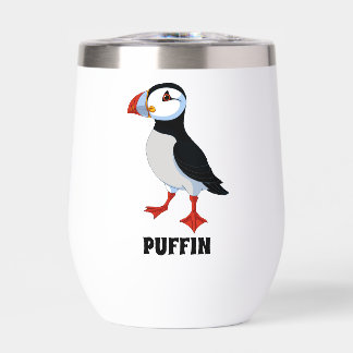Puffin Design Thermische Wijn Tumbler