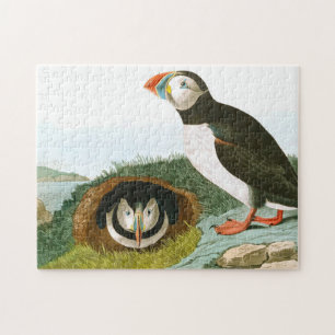 Puffin door John James Audubon Legpuzzel