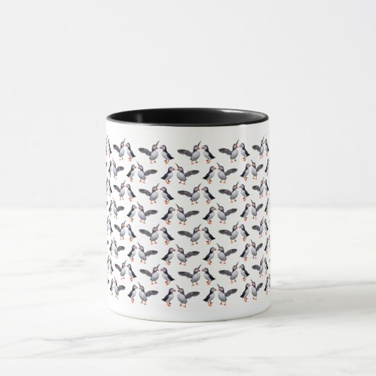 Puffin Frenzy Mug (Centre)