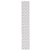 Puffin Frenzy Table Runner (Kies uw kleur) Lange Tafelloper (Voorkant)