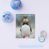 puffin geweldige makelaarsmakelaar marketing postc flyer (Enkel)