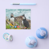 puffin geweldige makelaarsmakelaar marketing postc flyer (Enkel)