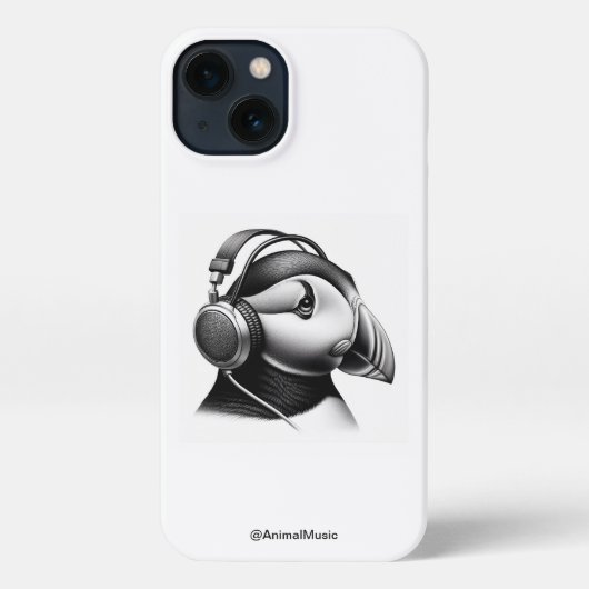 Puffin - iPhone Case iPhone Hoesje (Achterkant)