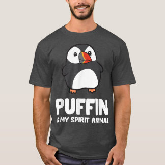 Puffin is mijn gedistilleerde dierlijk Zee-aderen  T-shirt