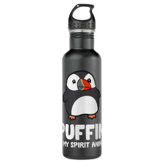 Puffin is mijn gedistilleerde dierlijk Zee-aderen  Waterfles