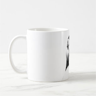 Puffin Lover Gift - Realistische zwart-witte Puffi Koffiemok