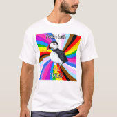 Puffin met trots! - LGBTQ+ T-shirt (Voorkant)