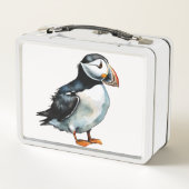 Puffin Metal Lunchbox (Achterkant)