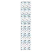 Puffin Party Table Runner (kies kleur) Korte Tafelloper (Voorkant)