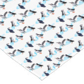 Puffin Party Table Runner (kies kleur) Korte Tafelloper (Hoek)