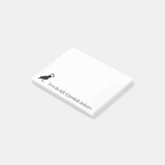 Puffin Personnaliser les notes Post-it (Incliné)