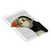 Puffin Portrait Magneet (Rechterzijde)