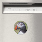 Puffin Portrait Magnet (In Situ (Lave-vaisselle))